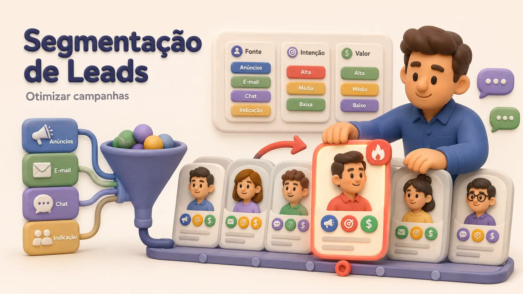 Segmentação de Leads: Estratégias para Otimizar Campanhas