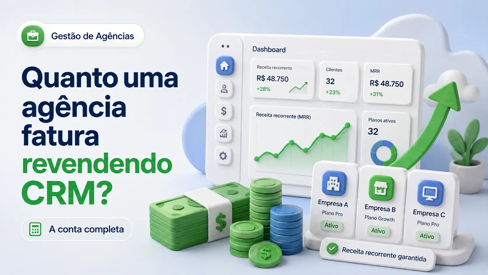 Quanto Uma Agência Fatura Revendendo CRM: A Conta Completa
