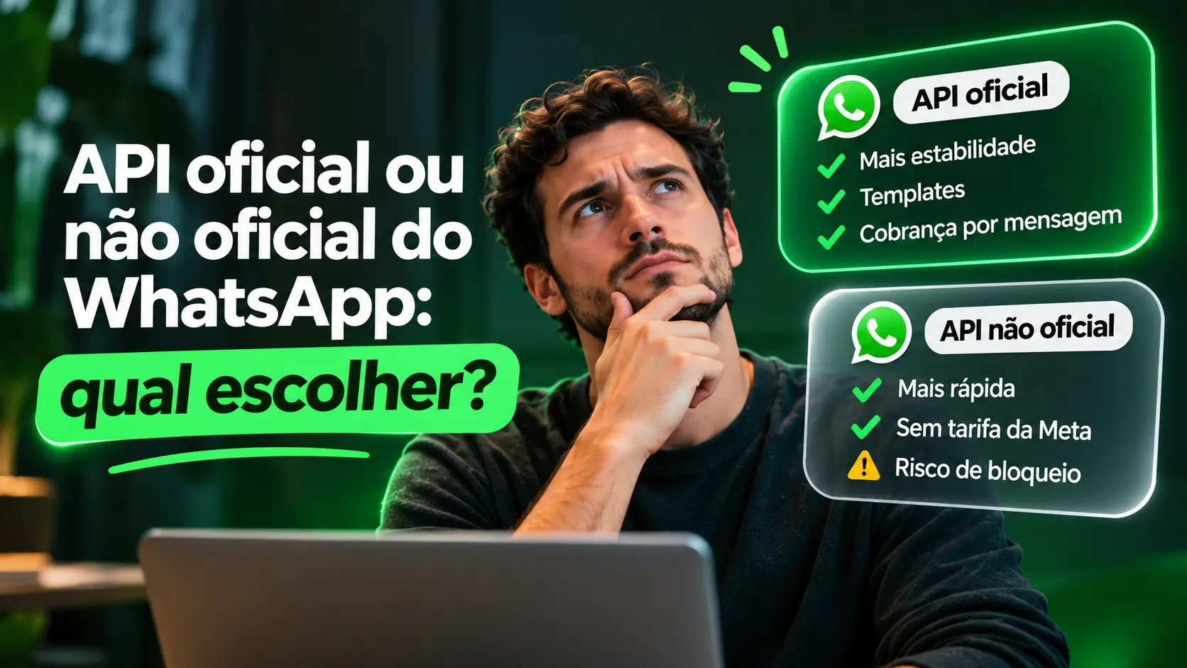 API oficial ou não oficial do WhatsApp: qual escolher?