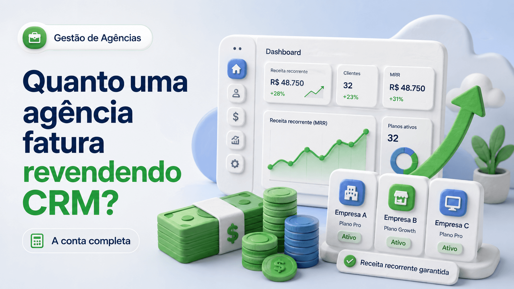 Quanto Uma Agência Fatura Revendendo CRM: A Conta Completa